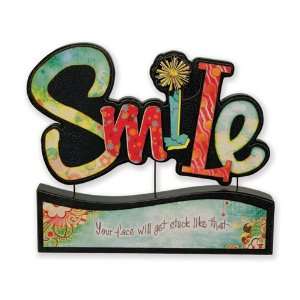  SMILE CUT OUT WORD: Home & Kitchen