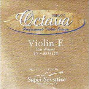 Super Sensitive Violin Octava Flatwound E, SS281F 4/4