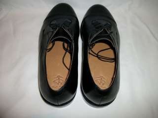 Brooks Brothers Boys Black Lace up Captoe Dress Oxfords Shoes 5.5 D 