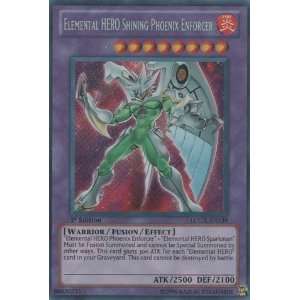   Elemental Hero Shining Phoenix Enforcer Secret Rare Toys & Games