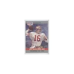  1990 Pro Set Super Bowl MVPs #24   Joe Montana: Sports 