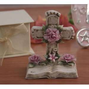  Wedding Favors Pink Cross (Set of 6): Health & Personal 