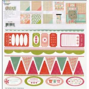  Ellie Caboodle Page Kit 12X12 : Home & Kitchen