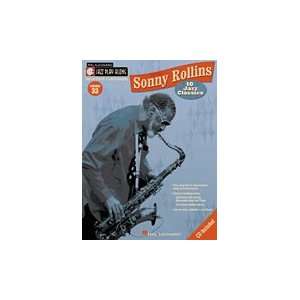   Jazz Play Along Book & CD Vol. 33   Sonny Rollins Musical Instruments