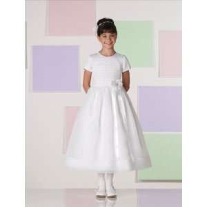  Joan Calabrese First Communion Dress 111375   White Size 7 