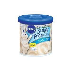 Pillsbury Creamy Supreme Sugar Free Vanilla Frosting (Pack of 2 