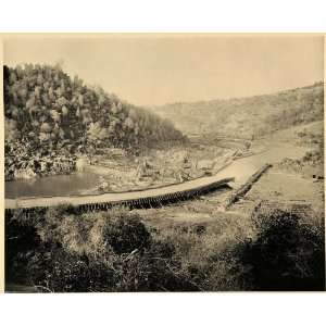  Feather River Dam Flume California I W Taber Frank McLaughlin Edison 