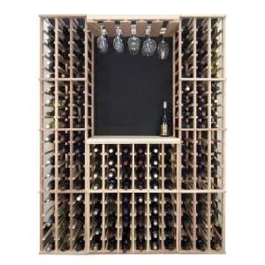  Wine Rack Table Top Bar Surface in Finish Choices 