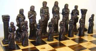 GODS OF MYTHOLOGY 6 STUDIO ANNE CARLTON Chess Men Set  