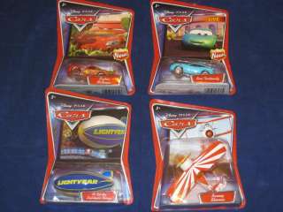 PIXAR CARS Lot (7) Original VINTAGE Collectible MOC HTF Ramone McQUEEN 
