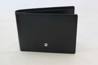   Blanc Meisterstuck 14548 Black Leather Wallet MontBlanc In Box  