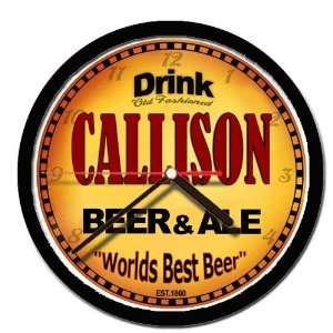  CALLISON beer and ale cerveza wall clock: Everything Else