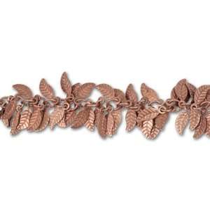  Antique Copper Plated Leaf Chain: Arts, Crafts & Sewing