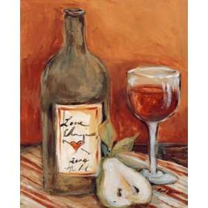  Picnic With Red Wine   Nicole Etienne 8x10 CANVAS: Home 