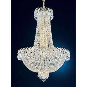   Camelot Crystal Twelve Light Up Lighting Chandelier from the Camelo