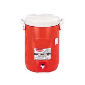   Beverage Container/Water Cooler, Orange, 5 Gallon
