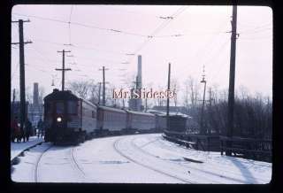 Original Slide Streetcar CNS&M Chicago North Shore & Milwaukee Last 