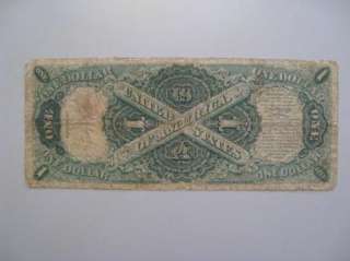 1917 Red Seal $1.00 US Large Note. Fr#37 Elliott Burke  
