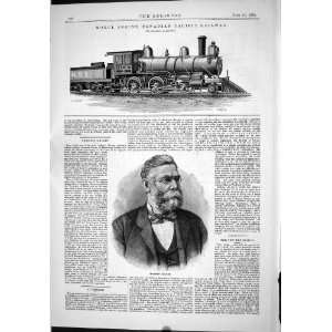  Mogul Engine Canadian Pacific Railway 1889 Engineering 
