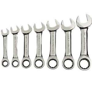  GearWrenchT 7 Pc. Stubby Wrench Set