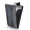Black Flip Leather Case for Samsung Galaxy S2 i9100  
