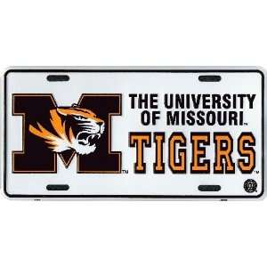   Tigers Metal License PlateTag Auto Vehicle Car Front 