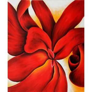  O\Keeffe Paintings: Red Cannas: Home & Kitchen