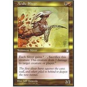    Magic the Gathering   Acidic Sliver   Stronghold Toys & Games