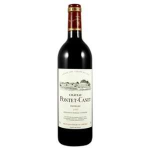  1995 Pontet Canet 750ml Grocery & Gourmet Food