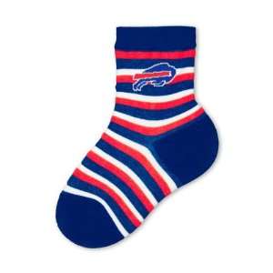    Buffalo Bills Infant Royal NFL Stripe Socks: Sports & Outdoors