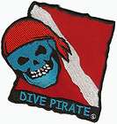 Scuba Diving Patch   DIVE PIRATE   STICK ON PATCH items in 