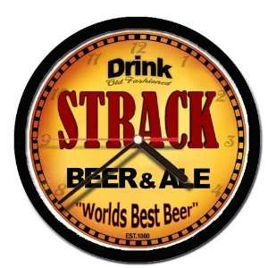  STRACK beer and ale cerveza wall clock: Everything Else