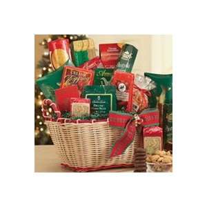 Yuletide Wishes Gourmet Food Gift Basket: Grocery & Gourmet Food