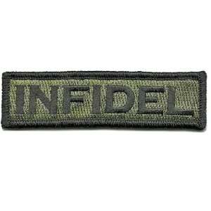  Infidel Tactical Morale Patch   Olive Drab Everything 