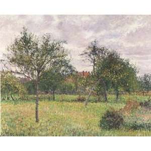   Camille Pissarro   24 x 20 inches   Afternoon in Eragny   grey weath