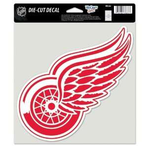   Red Wings 8x8 Die Cut Full Color Decal Made in the USA: Automotive