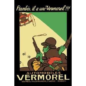  Vermorel Automobiles   Poster (12x18)