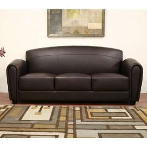  Wholesale Interiors Caramello Leather Sofa Chaise in Black 