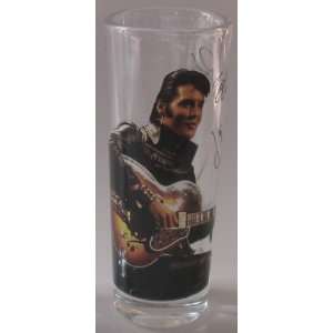   Tall Shooter Glass 2 oz. Holding Guitar Image 
