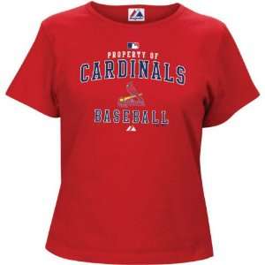 Women`s St. Louis Cardinals Authentic Collection Property Of Tee 