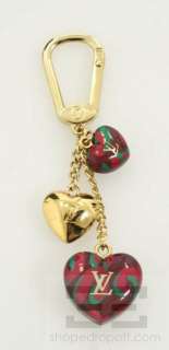 Louis Vuitton Stephen Sprouse Rouge Fauviste Leopard Resin Key Holder 