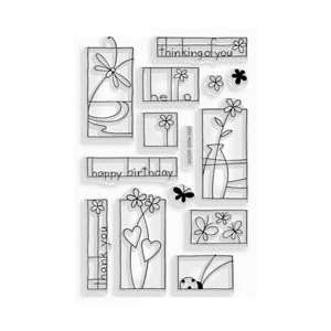    Stampendous Perfectly Clear Stamps 4X6 Sheet Arts, Crafts & Sewing