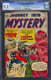   Information Thor cover; Jack Kirby cover. Steve Ditko art