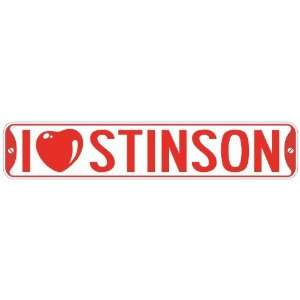   I LOVE STINSON  STREET SIGN: Home Improvement