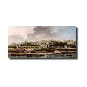  The Quay And Village Of Passy In 1757 Giclee Print