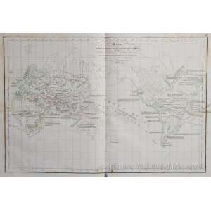  Delamarche Map of Voyages of the World (1843): Office 