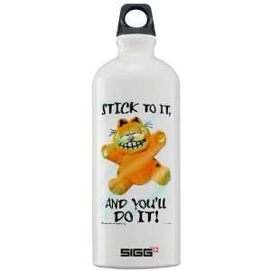   Stick to it Humor Sigg Water Bottle 1.0L by CafePress: Sports