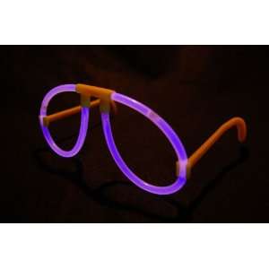  Purple Glow Stick Glasses Party Favors  50 Pairs: Toys 