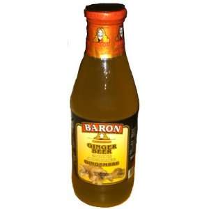 Baron Caribbean Ginger Beer Concentrate, 26oz:  Grocery 