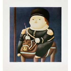 Fernando Botero   St Georg Offset Lithograph:  Home 